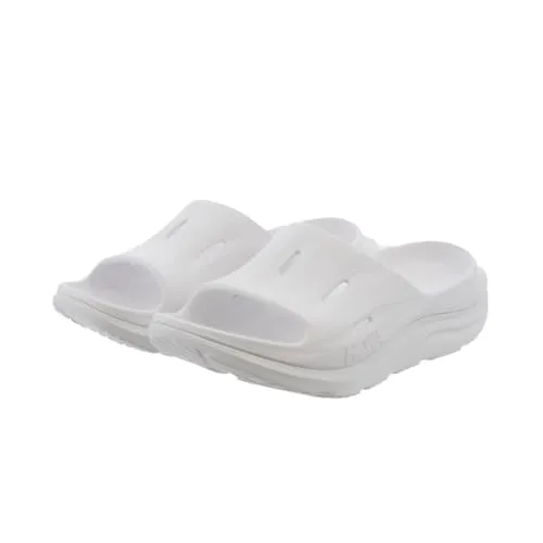 HOKA ONE ONE(ホカ オネオネ) ORA Recovery Slide 3(オラリカバリースライド3) WHITE / WHITE 27.0CM