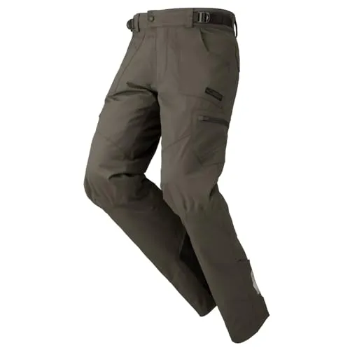 [RSタイチ] バイクウェア ライディングパンツ 秋冬 防水 防寒 保温 CEプロテクター内蔵 WP カーゴ オーバーパンツ RSY554 GUNMETAL XL