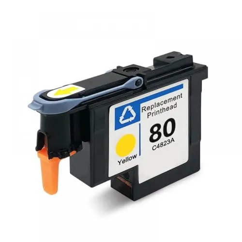 PrinThead C4820A C4821A C4822A C4823A DESIGNJET 1050 1055 1055CM 1050Cプラスプリンターと互換性(1PCS Yellow)