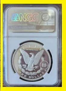 2023年モルガン銀貨、O Privy Early Release PF70 Ultra Cameo、IN GOD WE TRUST