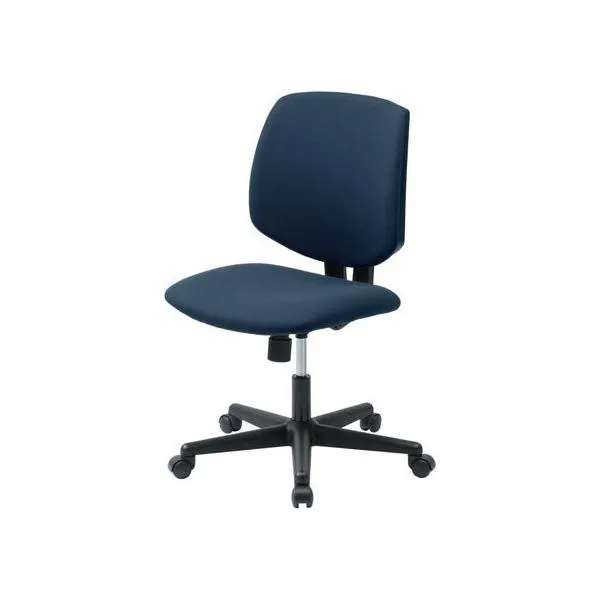 【メーカー直送】サンワサプライ 高耐荷重オフィスチェア ブルー SNC-T163BL【代引不可】【お客様組立】肘なし 布張りチェア オフィスチェア オフィス家具