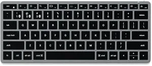 Satechi サテチ Satechi Slim X1 Bluetooth Backlit Keyboard (Space Gray) - US Layout PST-BTSX1M