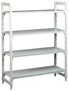 【ポイント20倍】カムシェルフ固定 540×1220×H2140 5段ソリッド CPU214884S5(480) EBM vol.26[2136-01]棚・作業台