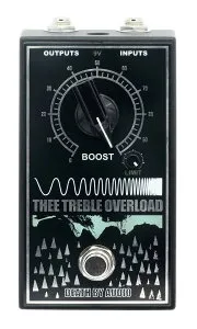 【新製品】Death By Audio / THEE TREBLE OVERLOAD Stereo Treble Boost DESTROYER SERIES ブースター デスバイオーディオ 【国内正規品】【PNG】