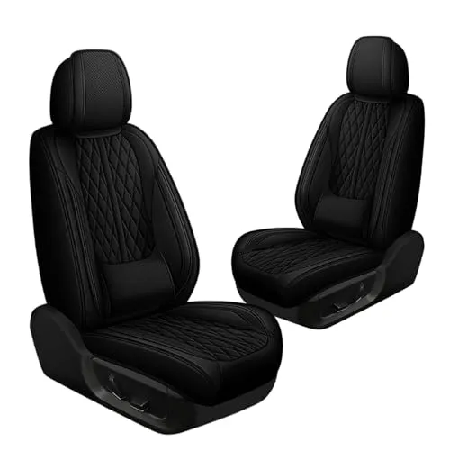 シートカバー と互換性のある 三菱 デリカD:2 3代目 DELICA MB37S型 2020年12月~ 対応 車 シートカバー PVC素材 車 シート保護 側面全方位保護 ズレ防止設計 四季通用 運転席 助手席対応 内装パーツ(黒,無枕)