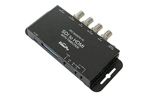 MEDIAEDGE メディアエッジ VideoPro ビデオプロ タイムコード表示機能付き SDI to HDMI コンバータ― VPC-SH3STD-TC
