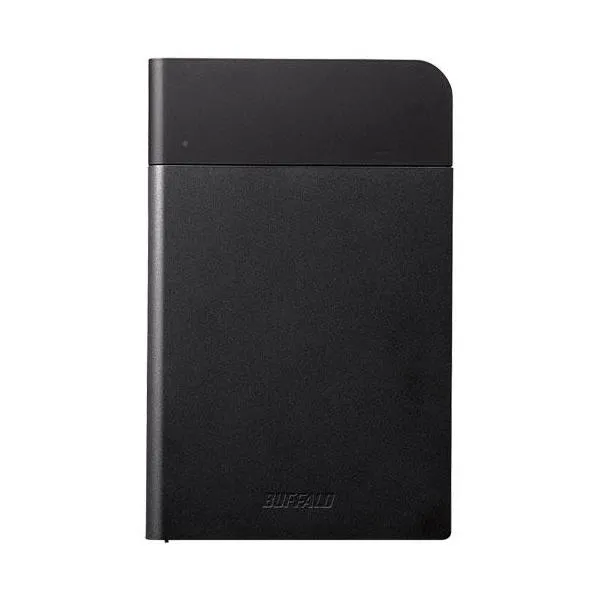 バッファロー(BUFFALO) HD-PZF1.0U3-BKA ブラック ポータブルHDD 1TB USB3.1 Gen1 /3.0/2.0接続 耐衝撃