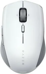 Razer Pro Click Mini White｜静音ワイヤレスマウス｜Bluetooth/2.4GHz・12,000DPI・7ボタン・Razer 5G光学センサー搭載｜RZ01-03990100-R3A1 4571585634448