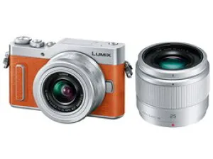★Panasonic / パナソニック LUMIX DC-GF10W-D ダブルレンズキット [オレンジ]【デジタル一眼カメラ】【送料無料】