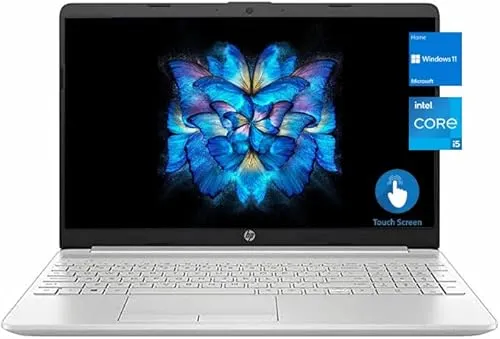 HP 2022 ノートパソコン 15.6インチ HD タッチスクリーン、Intel Core i5-1135G7 プロセッサー、16GB DDR4 RAM、1TB PCIe SSD Wi-Fi ウェブカメラ HDMI バックライトキーボード Windows