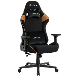 【エントリーで最大全額ポイント還元｜5/6まで】 ルームワークス｜ROOMWORKS ゲーミングチェア [W720xD720xH1205～1275mm] VESTEX S2シリーズ(フットレストなし) ブラウン VES-S2BR