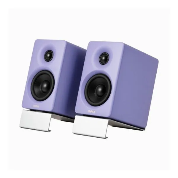 Edifier製 コンパクトデスクトップ2.0スピーカー M60 ラベンダーパープル 66W Bluetooth USB-C AUX3.5mm ED-M60-LP 代引不可