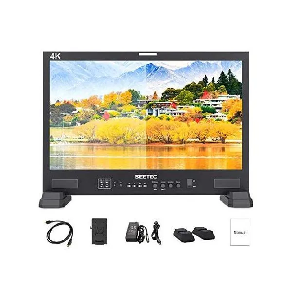 SEETEC 21.5 inch 3D LUT Broadcast Monitors Broadcast Studio Monitor 3G-SDI 4K HDMI Full HD 1920x1080 LUT215 for Live Streaming_並行輸入