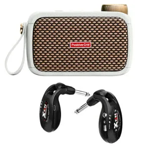 Positive Grid Spark GO Pearl + Xvive XV-U2 Set [ワイヤレス・システム・セット]