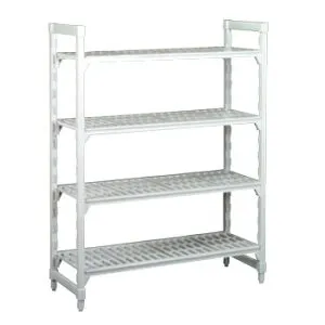 カムシェルフ固定 540×1220×H1630 5段メッシュ【代引き不可】【シェルフラック】【棚】【収納ラック】