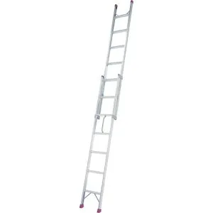 ALINCO(アルインコ) 二連はしご（ハンディロック式 ) ANP40F アルミ 梯子 はしご 作業台 踏み台 園芸 足場 軽量 伸縮 リベット方式 全長4.02～2.47m 最大使用質量100kg