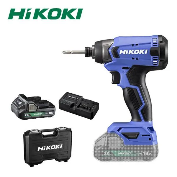 HiKOKI(日立工機) 18V コードレスインパクトドライバ FWH18DA(BG) (5760-1215) 電池×1個・充電器・ケース付【在庫有り】