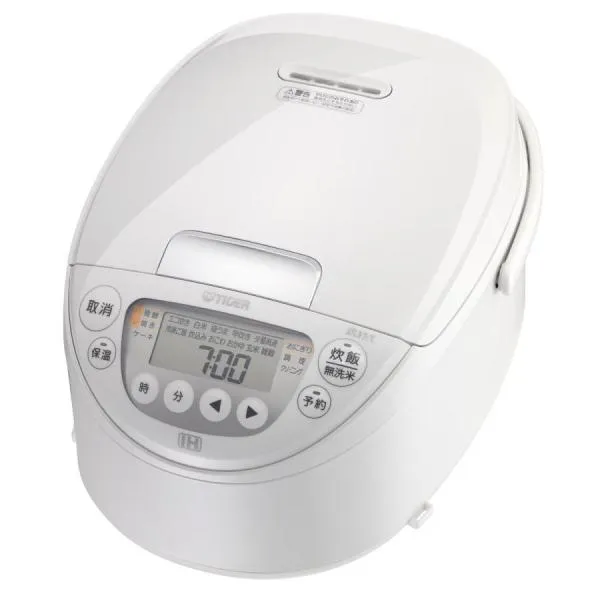 ★2025年モデル★ タイガー IH炊飯ジャー 炊きたて 5.5合炊き ピュアホワイト JPW-M100 WY 【Tiger タイガー魔法瓶 炊飯器 炊飯 ジャー コンパクト 省エネ】