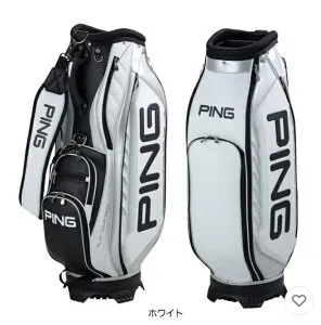 PING ピン キャディバッグ CB-U2504 オーセンティックカート 9.0型 5分割 カートバッグ ゴルフ 2025年モデル 日本正規品