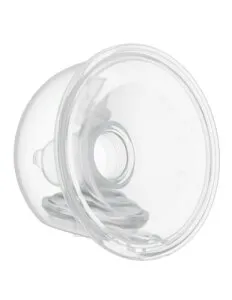 MomcozyオリジナルS9 Pro/S12 Pro交換用アクセサリー、Momcozy S9 Pro/S12 Pro搾乳器専用（シングルシールドフルセットコレクターカップ24mmフランジ付き、180ml、1個入り）