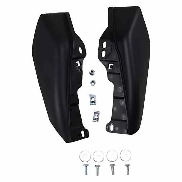 【互換品】 ドラッグスペシャリティーズ エアデフレクター - フレームマウント - FL 05040322 DRAG SPECIALTIES DEFLECTOR AIR M/F 09+ FL #DRAG