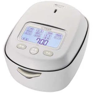 タイガー TIGER 炊飯器 3.5合 炊きたて 土鍋圧力IHジャー ご泡火炊き ミストホワイト JRX-S060WS
