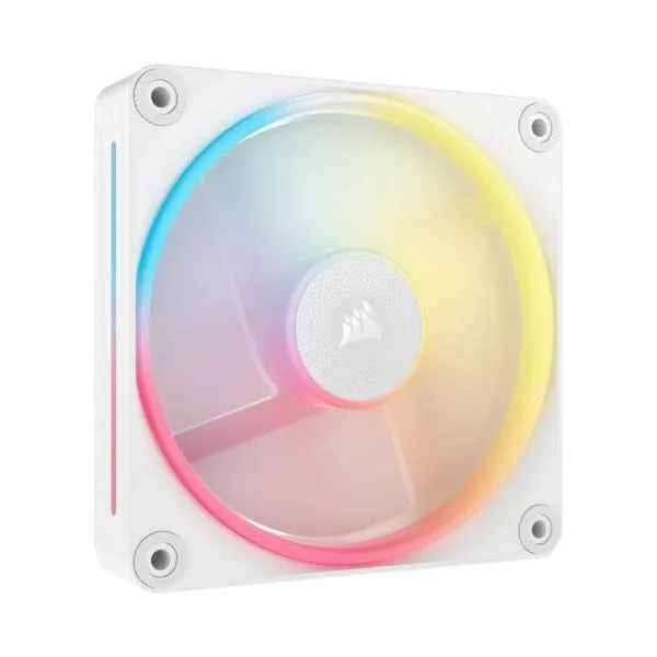 iCUE LINK LX120-R RGB WHITE Single Reverse Fan Expansion CO-9051053-WW