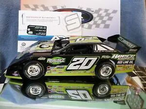 【送料無料】ジミーの＃土後期モデル車のの2019 ADC Jimmy Owens #20 1/24 Dirt Late Model Car 1 of 250