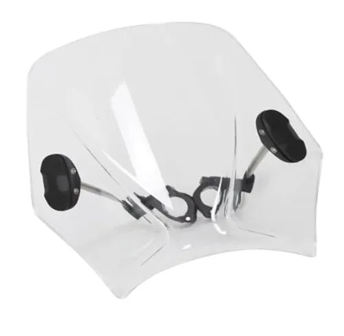 X500 オートバイフロントガラスフロントガラス調整可能な 2023-2024 モデルオートバイアクセサリー(Transparent Color)