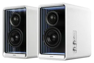 【クーポンで36,785円】EDIFIER QR65 スピーカー Bluetooth 5.3 70W出力 重低音 高音質 ハイレゾ LDAC 3.5mm AUX USB 有線 無線 臨場感 RGBライト 2.0 アクティブスピーカー ワイヤレススピーカー Bluetoothスピー