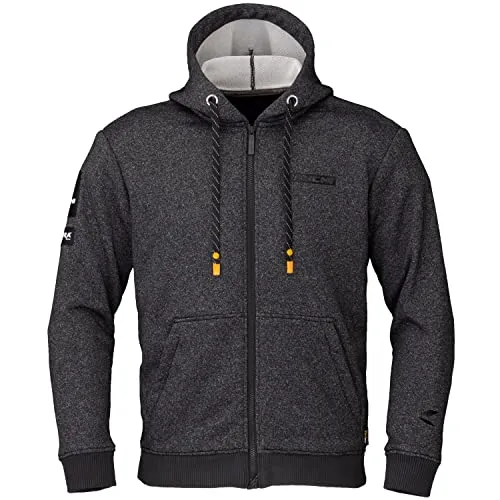 RSタイチ(RS TAICHI) バイクウェア ライディングジャケット パーカ 春夏秋 CORDURA 耐摩耗性 通気性 CEプロテクター内蔵 コーデュラ フーディ RSJ330 CHARCOAL M