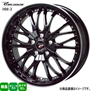 4本セット 18×7.5J+48 5/114.3 HOT STUFF CORPORATION Precious HM-3 プレシャス HM3 新品 18インチ ホイールのみ アテンザ アクセラ CX-5 CX-8 CH-R ヤリスクロス