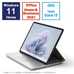 Microsoft(マイクロソフト) マイクロソフト Surface Laptop Studio 2 14.4インチ プラチナ [intel Core i7 /メモリ: 16GB /SSD: 512GB] ZRF-00018