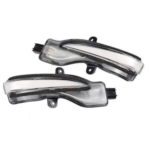 のために マツダ のために CX-3 CX-4 CX5 KE 2016-2018 車 バックミラー ターンシグナルライト インジケーター バックミラーターンシグナルライト(Emitting Color:Transparent)