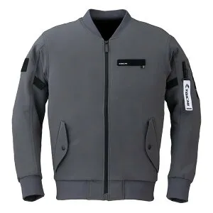 【25日は24時間限定クーポン配布】RS TAICHI アールエスタイチバイク用 春夏 クイックドライ フライト ジャケット ガンメタル/XLサイズ RSJ343/GUNMETAL/XL(2562800)代引不可 送料無料