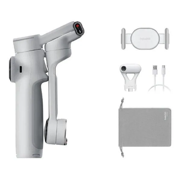 Insta 360 インスタ360 Insta360 Flow 2 Pro AI トラッカーバンドル ストーングレー CINSABQB-FLOW226(2657654)