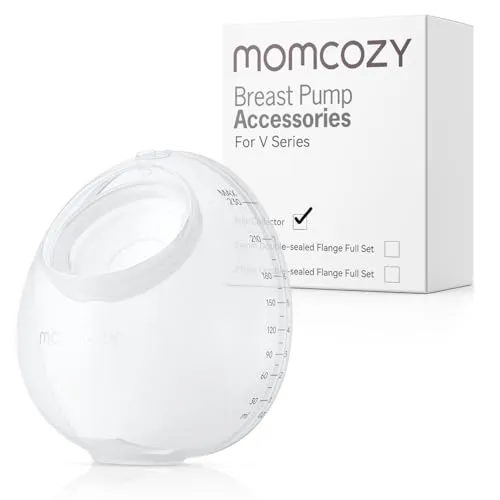 Momcozy ミルクコレクター Momcozy V1 Pro/V2 Pro専用オリジナルV1 Pro/V2 Pro搾乳器交換用アクセサリー、1パック