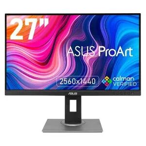 ASUS 27インチ クリエイター向けモニターProArt PA278QV (3年間無輝点/IPS/WQHD 2560 x 1440/Rec. 709/Color Accuracy ΔE 2/Calman Verified/Ergonomic