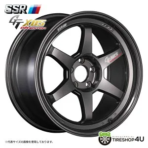 【最大P25倍】 18インチ SSR GTX05 DR EDITION 18x9.5J 5/100 +38 プリズムダークガンメタFACE《SMI》 ハブ径 Φ73新品アルミホイール1本価格 [4本購入で送料無料]