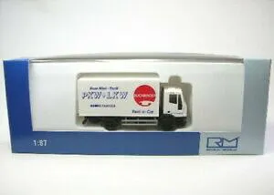 【送料無料】模型車 モデルカー イヴェコユーロテックレンタカーリエッツェiveco eurotec relieurs rentacar 187 rietze