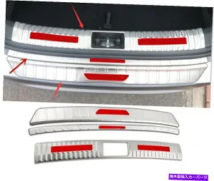 Cover Rear Trunk リアトランクシルプレートガードプロテクターカバーに現代コナエンシーノ2018 2019 Rear Trunk Sill Plate Guard Protector Cover For Hyundai Kona Encino 2018 2019 【並行輸入品】