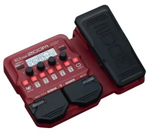 【無償オンラインユーザー登録で安心の3年間製品保証】ZOOM / B1X FOUR Bass Multi-Effects Processor ベース用 電池駆動可能 【横浜店】