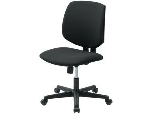 【マラソン限定★ポイント2倍】【メーカー直送】サンワサプライ 高耐荷重オフィスチェア ブラック SNC-T163BK【代引不可】【お客様組立】肘なし 布張りチェア オフィスチェア オフィス家具