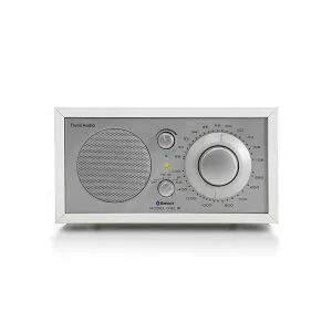 TIVOLIAUDIO Model One BT｜ AM/ ワイドFM/ Bluetooth テーブルラジオ スピーカー ［Bluetooth対応］ Silver-White M1BT-1770-JP