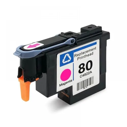 互換性のあるPrinthead C4820A C4821A C4822A C4823A FOR 80プリントヘッドデザインジェット1050 1055 1055cm 1050Cプラスプリンター(Magenta)