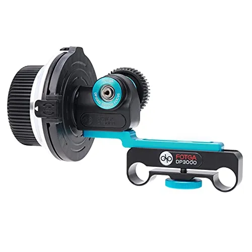 FOTGA DP3000 DSLR フォローフォーカス M1 15mm ロッドリグ A7 A7RII A7S 6D 60D 600D 5D2 5D3 GH2 D7000 GH4 GH5 A6500 C100 FS7 5D 1D レッド BMPCC ビデオカ