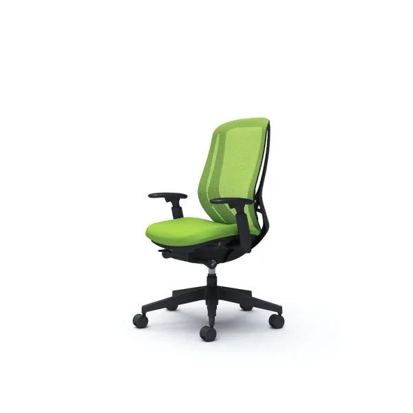 オカムラ デスクチェア シルフィー Sylphy C685XR-FMP5GRハイバック メッシュアジャスト肘 樹脂脚BKフレーム?(配送員設置)