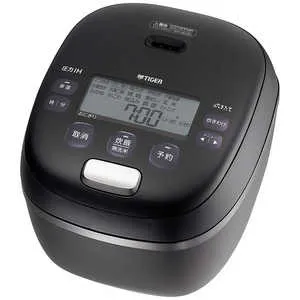タイガー TIGER 炊飯器 1升 炊きたて 圧力IHジャー ご泡火炊き オフブラック JRI-G180KO