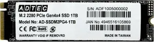 ADTEC AD-SSDM2PG4-1TB 3D NAND SSD M.2 NVMe PCIe Gen4x4(2280) AD-SSDM2PG4 1TB