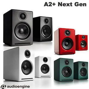 Audioengine A2+ Next Gen ホームミュージックシステム with Bluetooth 5.3 aptX-HD オーディオエンジン (Bluetooth接続スピーカー ) PCスピーカー テレビ TVスピーカー
